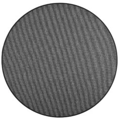 BALANSSI Sileäksi Kudottu Matto Pyöreä -Brafab Huonekalut Kauppa Balanssi matto pyorea tummanharmaa