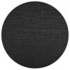 BALANSSI Sileäksi Kudottu Matto Pyöreä 2 BALANSSI Sileäksi Kudottu Matto Pyöreä -Brafab Huonekalut Kauppa Balanssi matto pyorea musta