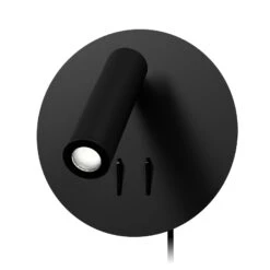 BONN ROUND Seinävalaisin Ø 20 Cm -Brafab Huonekalut Kauppa Bonn Round musta 4