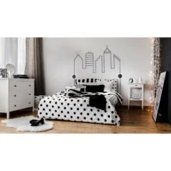 BONN ROUND Seinävalaisin Ø 20 Cm -Brafab Huonekalut Kauppa Bonn Round musta milj