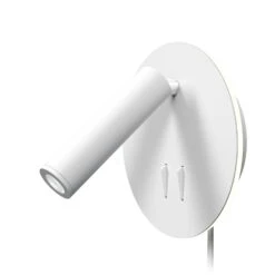 BONN ROUND Seinävalaisin Ø 20 Cm -Brafab Huonekalut Kauppa Bonn Round valk 1