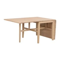 BROCKTON Klaffipöytä 80 X 100 + 70 + 70 Cm -Brafab Huonekalut Kauppa Brockton klaffipoyta 118441 valkotammi 4