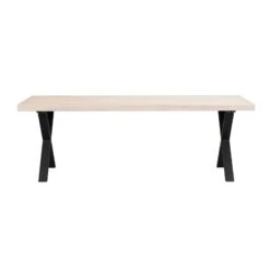 Brafab Huonekalut Kauppa -Brafab Huonekalut Kauppa Brooklyn ruokapoyta 220 x95 X jaloilla valkotammi 119825 1