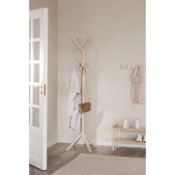 CONFETTI Pystynaulakko -Brafab Huonekalut Kauppa Confetti vaaterekki naulakko kenkateline valkolakattu milj