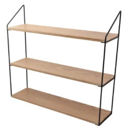 DAY Seinähylly 60 Cm 3-tasoinen -Brafab Huonekalut Kauppa Day 2Dseinahylly 2D3os 5Flv 2Dmusta 5F2