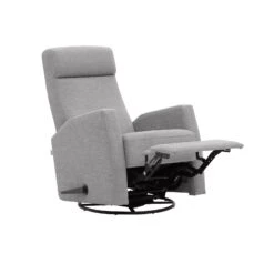 ELISE Mekanismituoli Otaru-kankaalla -Brafab Huonekalut Kauppa Elise recliner Otaru300 v.harmaa auki