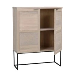 EVERETT Kaappi 95 Cm -Brafab Huonekalut Kauppa Everett kaappi 125 kuultovalko 18770 3