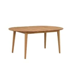 FILIPPA Ruokapöytä Ovaali Jatkettava 105 X 170 + 40 Cm 18 FILIPPA Ruokapöytä Ovaali Jatkettava 105 X 170 + 40 Cm -Brafab Huonekalut Kauppa Filippa ruokapoyta ovaali tammi