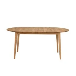 FILIPPA Ruokapöytä Ovaali Jatkettava 105 X 170 + 40 Cm 19 FILIPPA Ruokapöytä Ovaali Jatkettava 105 X 170 + 40 Cm -Brafab Huonekalut Kauppa Filippa ruokapoyta ovaali tammi 2