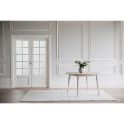 FILIPPA Ruokapöytä Pyöreä Jatkettava 120 + 45 Cm -Brafab Huonekalut Kauppa Filippa ruokapoyta valkotammi 113756 miljoo 2