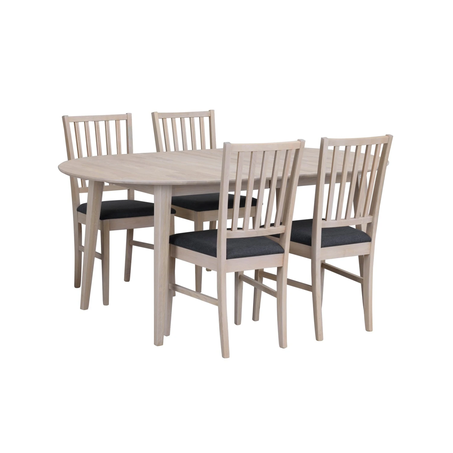 FILIPPA Ruokapöytä Ovaali Jatkettava 105 X 170 + 40 Cm 12 FILIPPA Ruokapöytä Ovaali Jatkettava 105 X 170 + 40 Cm - Image 10