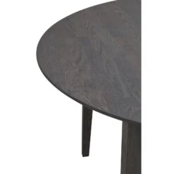 FILIPPA Ruokapöytä Pyöreä Jatkettava 120 + 45 Cm -Brafab Huonekalut Kauppa Filippa pyorea poyta tummanruskea 13830 detalj