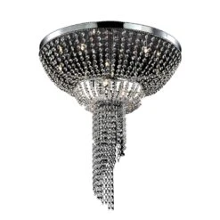 FIRENZE Kristalliplafondi Ø 30 Cm