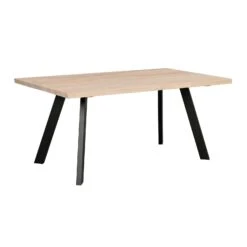 FRED Ruokapöytä -Brafab Huonekalut Kauppa Fred ruokapoyta 170 valkotammi musta 117422 1