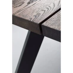 FRED Ruokapöytä -Brafab Huonekalut Kauppa Fred ruokapoyta 240 t.ruskea musta 117430 detalj