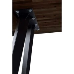 FRED Ruokapöytä -Brafab Huonekalut Kauppa Fred ruokapoyta 240 t.ruskea musta 117430 detalj 2