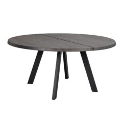 FRED Ruokapöytä Pyöreä 160 Cm -Brafab Huonekalut Kauppa Fred ruokapoyta pyorea savutammi musta 117440