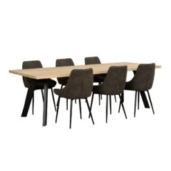 FRED Ruokapöytä -Brafab Huonekalut Kauppa Fred ruokapoyta rr 240 valkotammi musta 117420 2