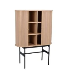 HADDINGTON Kaappi 102 Cm -Brafab Huonekalut Kauppa Haddington kaappi valkotammi musta 120133 2