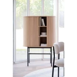 HADDINGTON Kaappi 102 Cm -Brafab Huonekalut Kauppa Haddington kaappi valkotammi musta 120133 miljoo