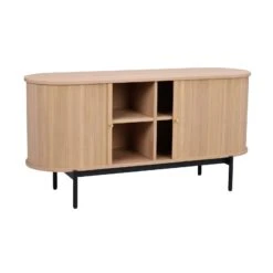 HADDINGTON Senkki 142 Cm -Brafab Huonekalut Kauppa Haddington senkki valkotammi musta 120132 2