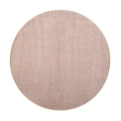 HATTARA Nukkamatto Pyöreä -Brafab Huonekalut Kauppa Hattara matto 49 beige pyorea kantti