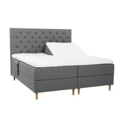 HILDING CROSS Moottorisänky Paketti 180 X 200 Cm -Brafab Huonekalut Kauppa Hilding Cross saatosanky 2x90x200 harmaa Hilding 14 tammi Cross paaty