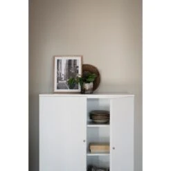 LEWISTON Kaappi 96 Cm -Brafab Huonekalut Kauppa Lewiston kaappi valk 119921 milj3