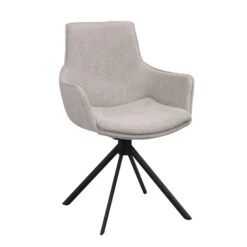 LOWELL Nojatuoli Pyörivä -Brafab Huonekalut Kauppa Lowell tuoli v.harmaa kaantyva 120209 1