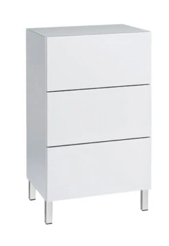 LUMO Lipasto 46 Cm 3-ltk -Brafab Huonekalut Kauppa Lumo lipasto 3ltk kap metallijalat