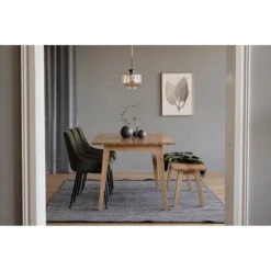 MELFORT Ruokapöytä 180 X 90 Cm 12 MELFORT Ruokapöytä 180 X 90 Cm -Brafab Huonekalut Kauppa Melford poyta tammi 119745 Melford penkki 119748 sierra tuolit