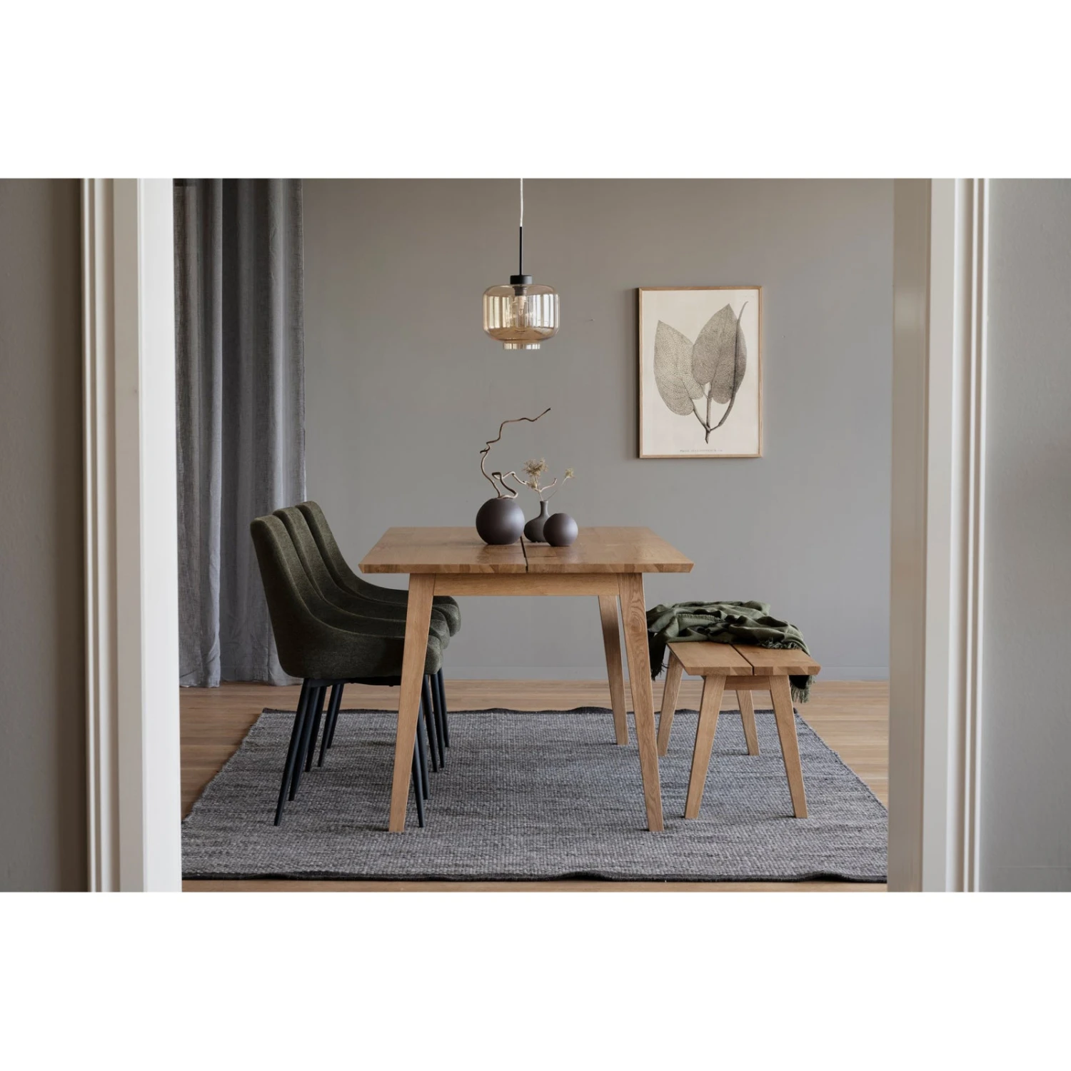 MELFORT Ruokapöytä 180 X 90 Cm 6 MELFORT Ruokapöytä 180 X 90 Cm - Image 4