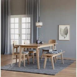 MELFORT Ruokapöytä 180 X 90 Cm 14 MELFORT Ruokapöytä 180 X 90 Cm -Brafab Huonekalut Kauppa Melford poyta 180 tammi 119745 miljoo 2