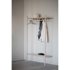 MILFORD Vaaterekki -Brafab Huonekalut Kauppa Milford vaaterekki valkotammi 119525 milj1