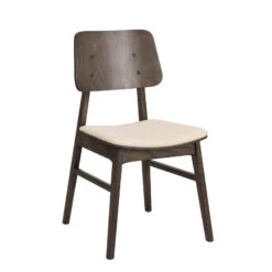 NAGANO Pehmustettu Tuoli -Brafab Huonekalut Kauppa Nagano tuoli savutammi beige 119429 2