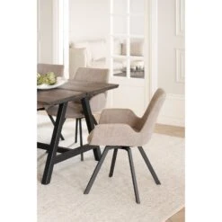 NORWELL Tuoli -Brafab Huonekalut Kauppa Norwell tuoli beige 110531 Carradale poyta 120341 milj4