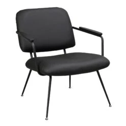 PRESCOTT Nojatuoli Nahkaverhoilulla