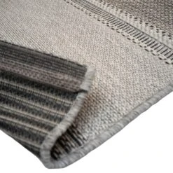 RIIKA Sileäksi Kudottu Matto -Brafab Huonekalut Kauppa Riika harmaa kulma