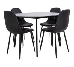 RIMINI/NAPOLI 4 Hengen Pyöreä Ruokailuryhmä