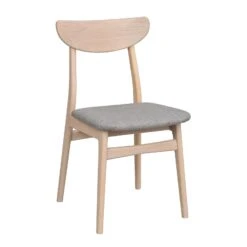 RODHAM Tuoli -Brafab Huonekalut Kauppa Rodham tuoli valkotammi harmaa 120066 1