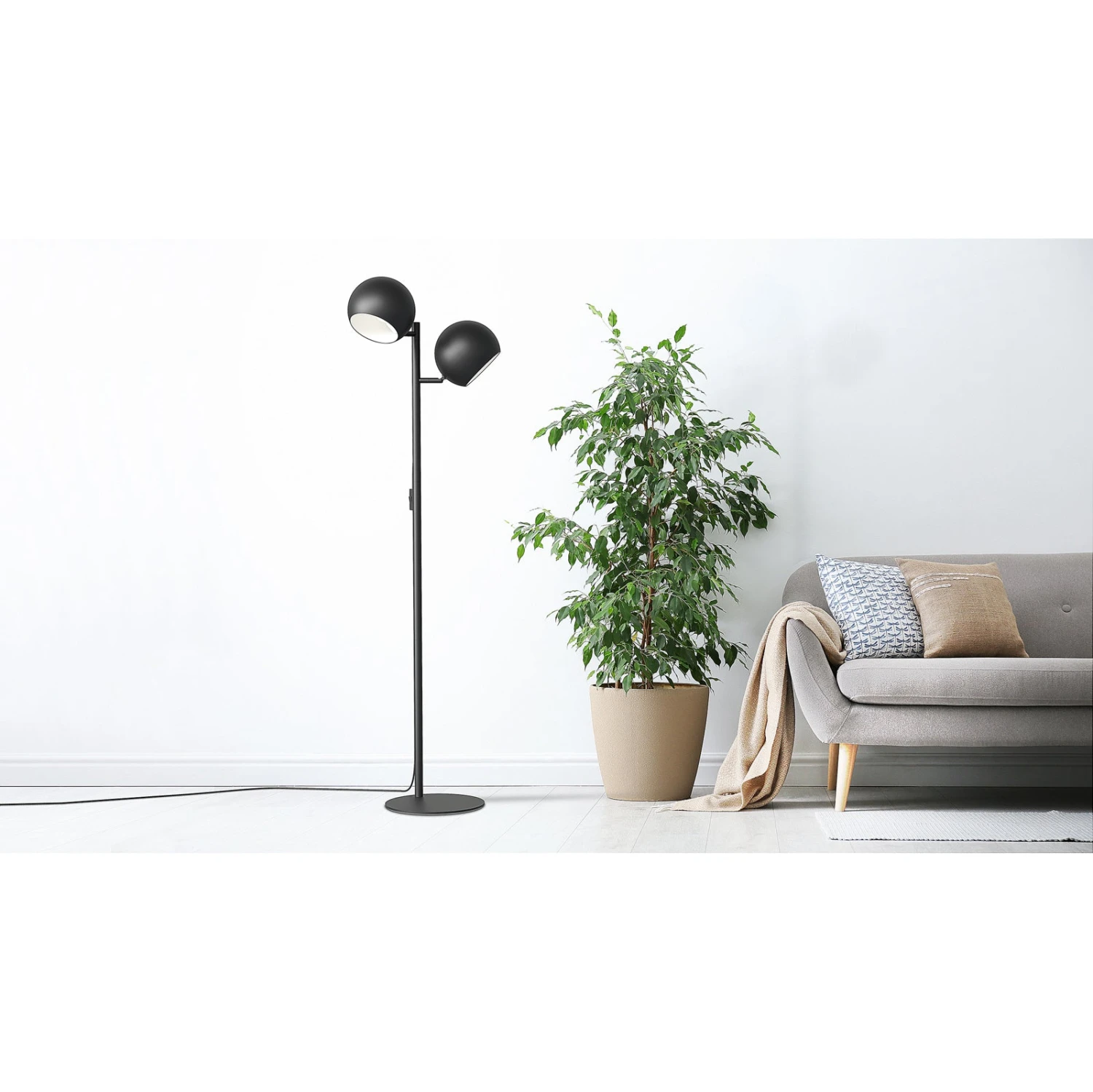 ROUND DOUBLE Lattiavalaisin 145 Cm 6 ROUND DOUBLE Lattiavalaisin 145 Cm - Image 4