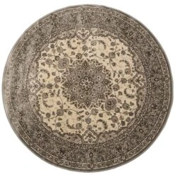 ROYAL PALACE Viskoosimatto Pyöreä 20 ROYAL PALACE Viskoosimatto Pyöreä -Brafab Huonekalut Kauppa Royal palace harmaa puorea 1