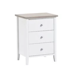 Brafab Huonekalut Kauppa -Brafab Huonekalut Kauppa Saara lipasto 3ltk kapea valkosaarni 1