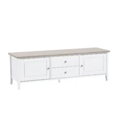 SAARA Tv-taso 149 Cm -Brafab Huonekalut Kauppa Saara tv taso 150 valkosaarni 1