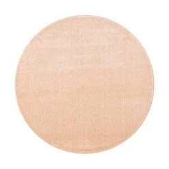 SATINE Nukkamatto Pyöreä -Brafab Huonekalut Kauppa Satine matto beige 263 pyorea