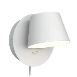 SCOPE Seinävalaisin Ø 12 Cm -Brafab Huonekalut Kauppa Scope seinavalaisin valkoinen 1