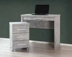 SHAPE Työpöytä 90 Cm Laatikolla 9 SHAPE Työpöytä 90 Cm Laatikolla -Brafab Huonekalut Kauppa Shape tyopoyta 90cm ltk laatikosto betoni 2