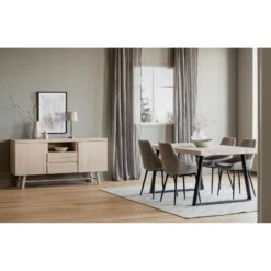 SIERRA Tuoli Kangasverhoilulla -Brafab Huonekalut Kauppa Sierra tuoli beige 110487 brooklyn ruokapoyta senkki mijoo