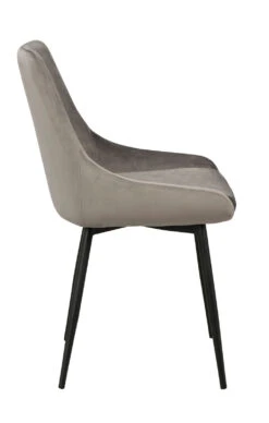 SIERRA Tuoli Samettiverhoilulla -Brafab Huonekalut Kauppa Sierra tuoli harmaa 3