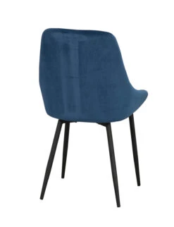 SIERRA Tuoli Samettiverhoilulla -Brafab Huonekalut Kauppa Sierra tuoli tummansininen 4
